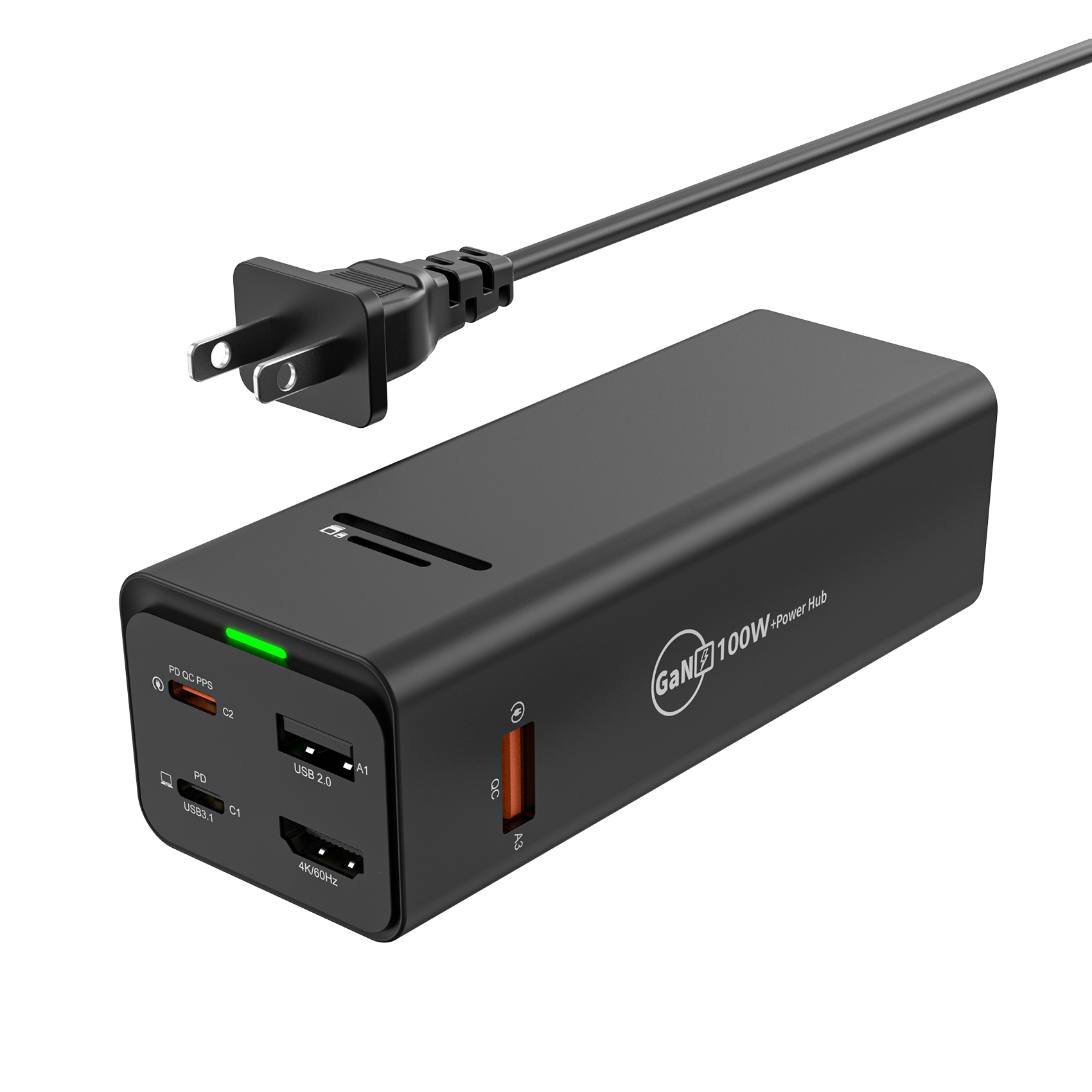 Bikkon 100W 8 Ports Desktop USB-C Docking Station