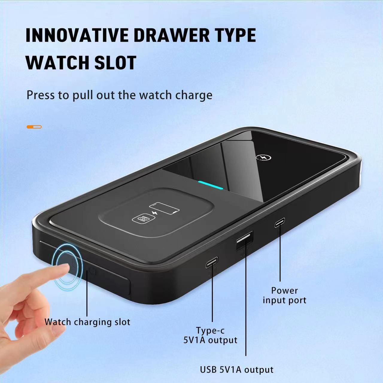 Bikkon 4-in-1 Magnetic Wireless Charger 15W