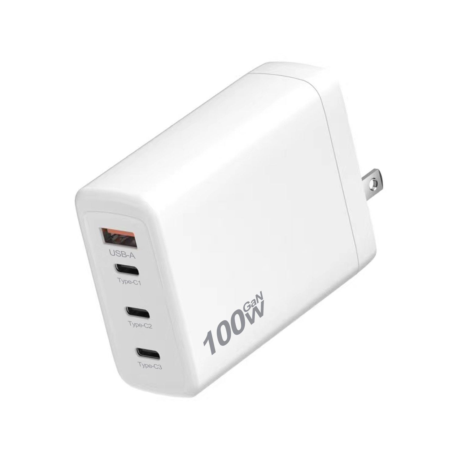 Bikkon 100W 4 Ports 3C1A Wall GaN Charger